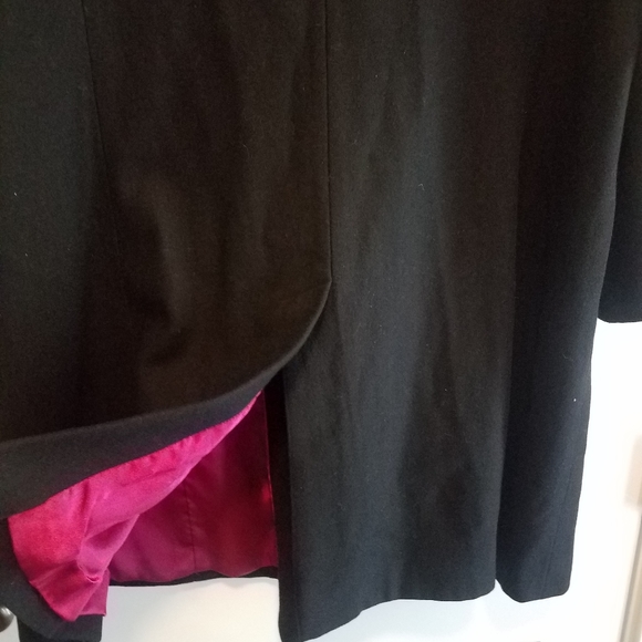 Lane Bryant Black Dress Coat - Picture 6 of 6